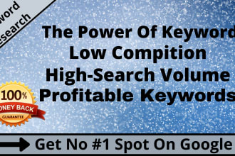 do advanced SEO keyword research and competitor analysis