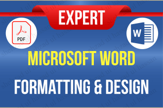 format and design microsoft word documents professionally
