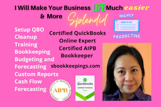 train you on how to do bookkeeping with quickbooks online