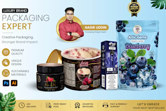 design premium luxury product packaging