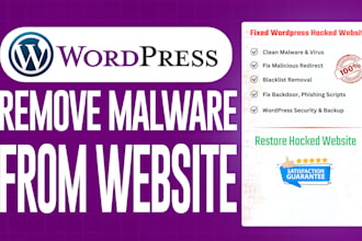 remove wordpress malware, malware removal, fix a hacked site