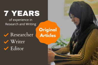 write and review articles, books or web content and proofread, revise,rewrite it