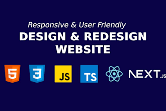 design or redesign website