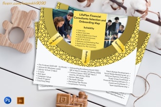 design any trifold brochure for your business