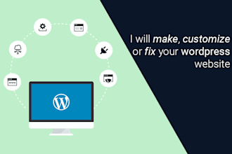 make your wordpress website