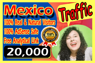 boost mexico targeted real visitors website traffic ranking