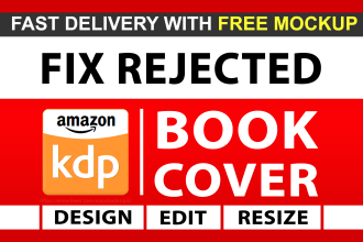 fix rejected KDP paperback cover format, hardcover for amazon kdp