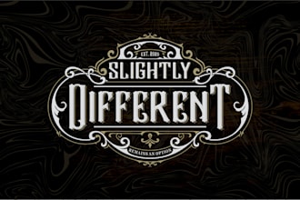 design retro vintage logo