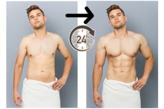 enhance your body and muscles in photoshop