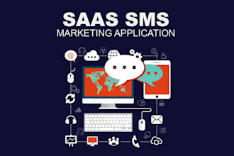 develop saas SMS app using twilio API, plivo, signalwire