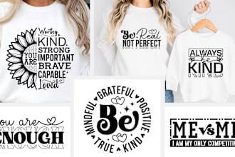 create unique custom minimalist, sleeve and svg t shirt design