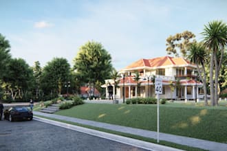 architectural 3d, interior, render, landscape, garden design