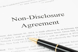draft, review, and amend nda or confidentiality agreement