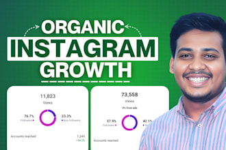 be your instagram marketing manager and organic growth expert