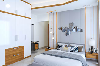 do your bedroom design with photorealistic render