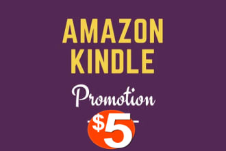 promote amazon kindle book or any ebook infront of 55000 audience