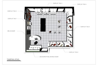 design 2d and 3d rendering wardrobe with dimensions