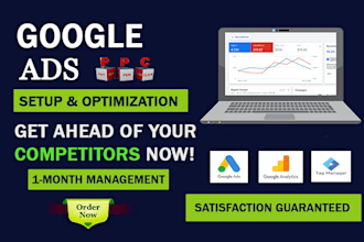 do google ads adwords PPC campaign setup optimize and manage