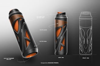 develop product and industrial design concepts with sketches