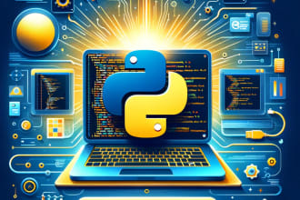 be your python developer for scripting, web scraping, automation and bots