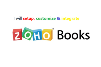 setup and implement zoho book