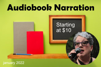 record narration for your audio book or explainer video