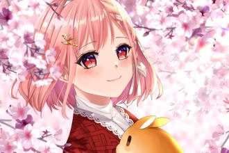 draw your anime fanart or original character