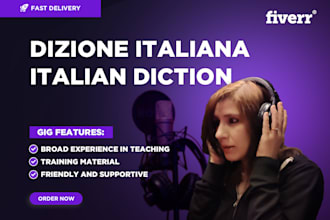 teach you proper italian diction