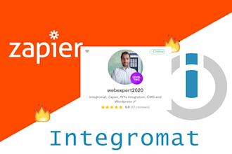 automate your business with integromat or zapier