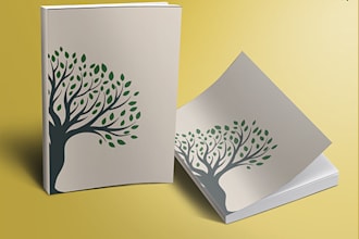 design a unique book cover or e book cover