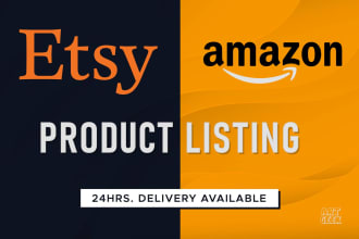 design amazon and etsy product listing images infographics in 24 hours