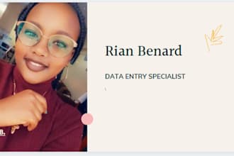 help in data entry jobs and virtual assistant tasks