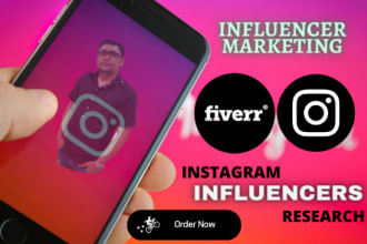 find influencers list, research instagram influencer email list