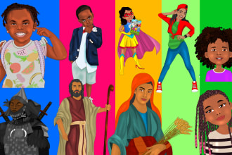 do african american characters