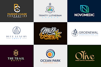 design unique creative minimalist logo