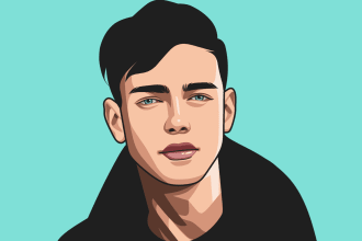 draw amazing cartoon or vector portrait from your photo
