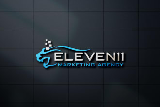 design 2 killer business, social media marketing logo