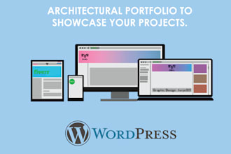 make a complete portfolio website
