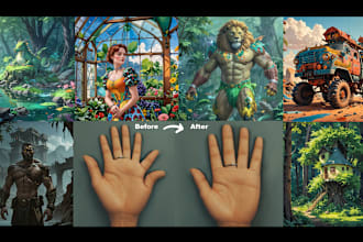 create or fix ai art or image