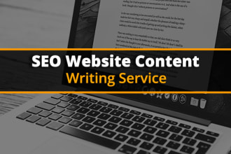 be your SEO website content writer or rewriter