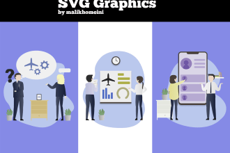 design svg graphic for website