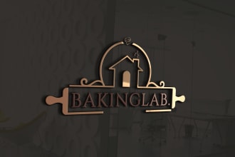 design a sweet logo for your bakery or confectionery