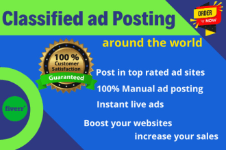 post classified ads in top classified ad submission sites