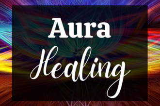 perform an aura energy healing