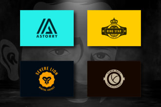 do impressive, minimal, creative, business logo, designs