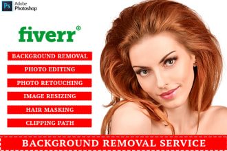 photoshop editing, background removal, retouch, color change