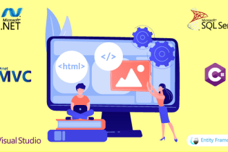 develop asp dot net mvc, asp dot net core web application