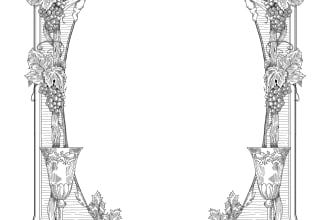 illustrate an ornate frame for you