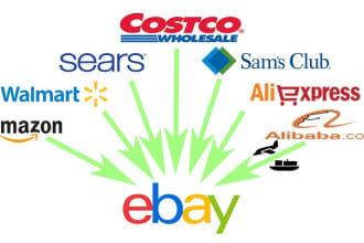 do amazon to ebay dropshipping listings top selling