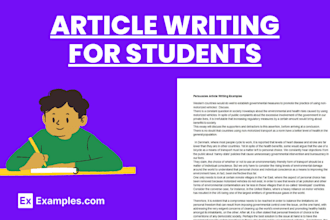providing article writing social science